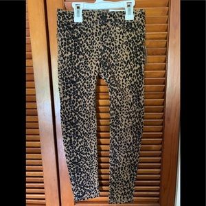 Leopard jeggings